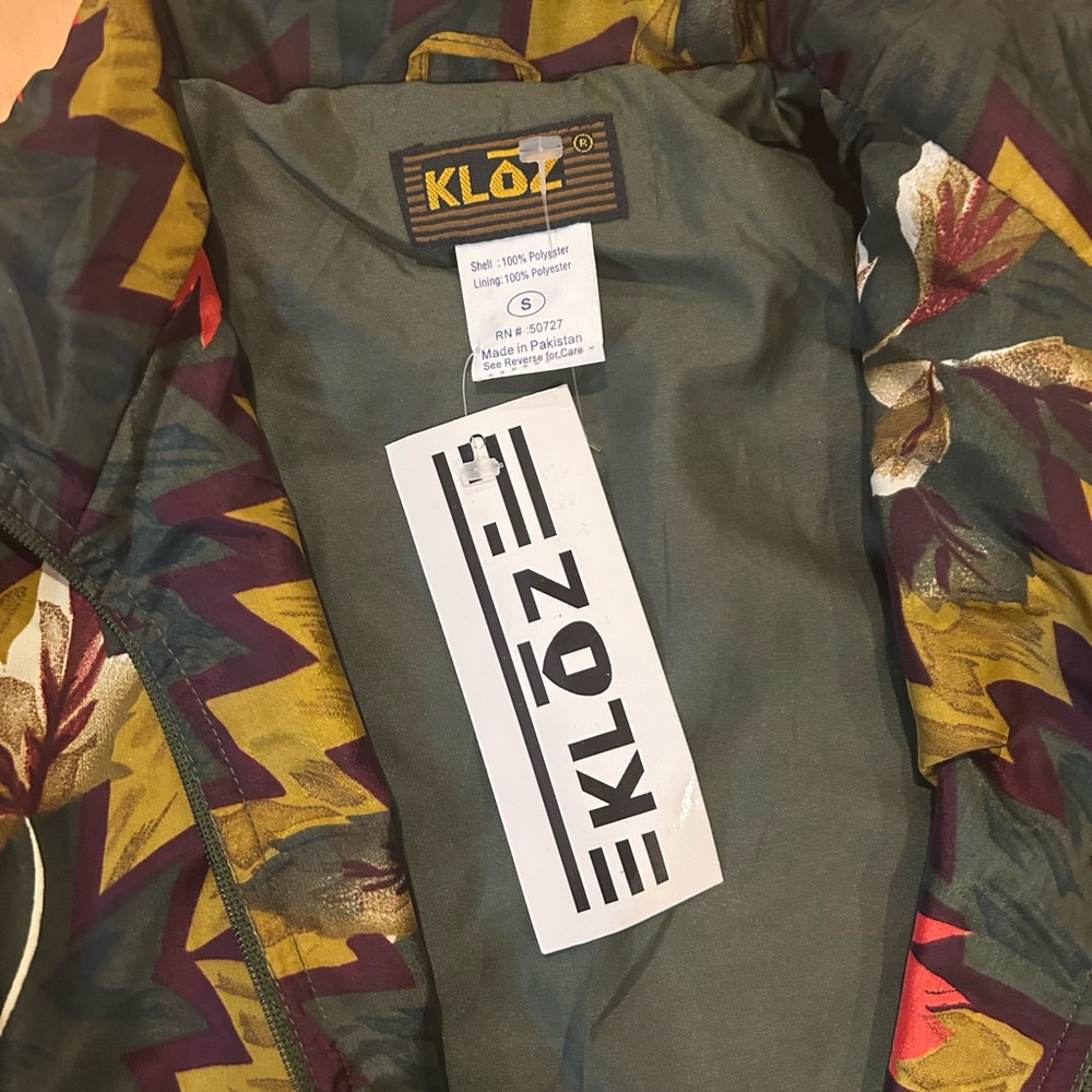 NWT Vintage Cloz Womens Lightweight Bomber Track Jacket - Picture 10 of 14